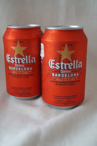 CERVEZA ESTRELLA DAMM LATA 350ML
