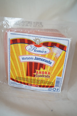 EMBUTIDOS PREMIER MORTADELA JAMONADA 500G